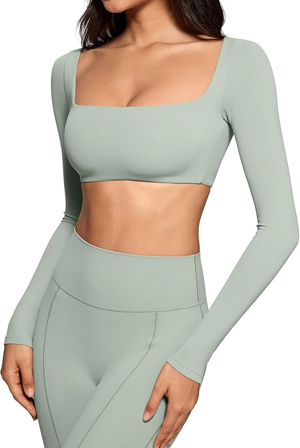 ingia long sleeve crop top