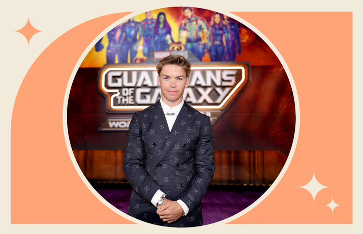 will poulter at guardians of the galaxy vol. 3 premiere