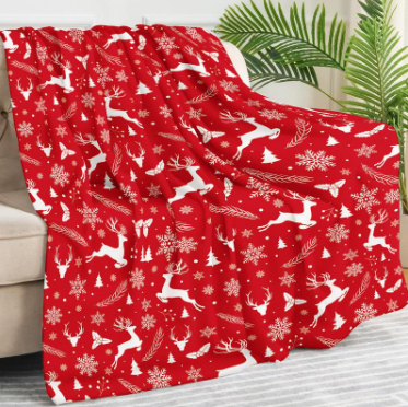 holiday blanket decor tiktok shop