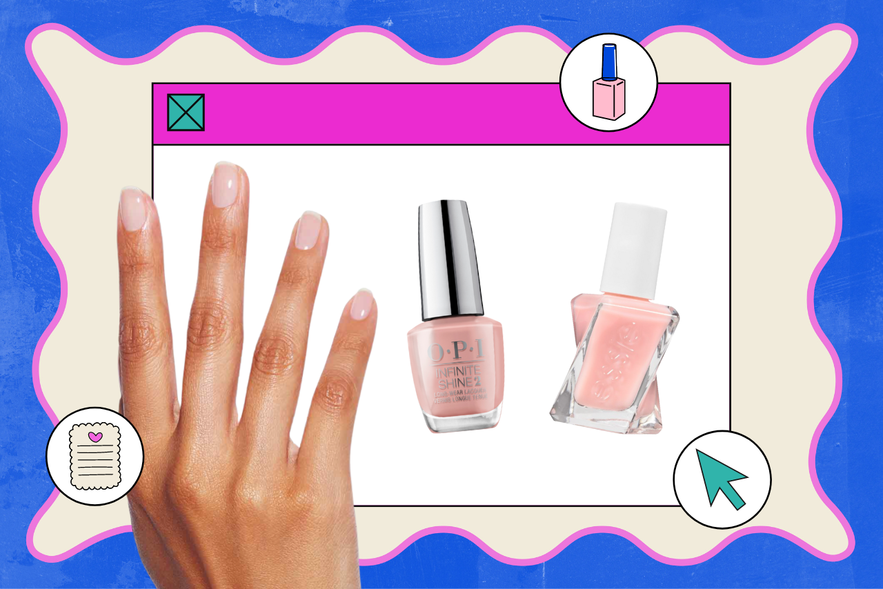 sheer pink nail polish balletcore nails?width=1280&height=854&fit=crop&auto=webp&dpr=4