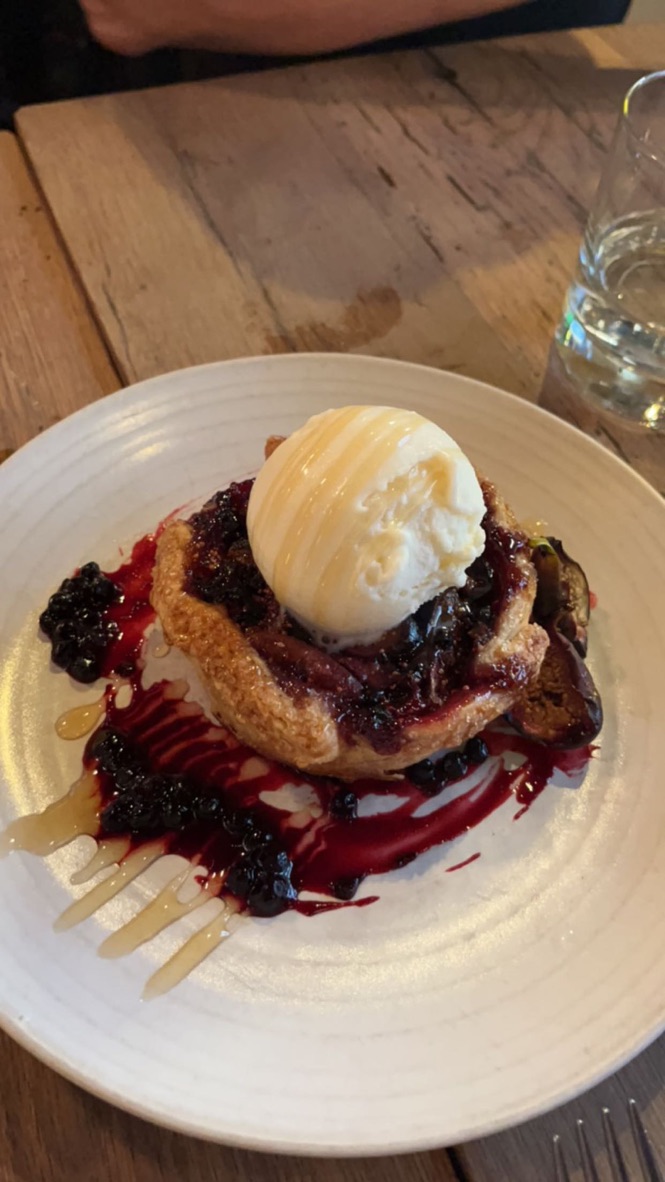 A16 Restaurant Berry Pie