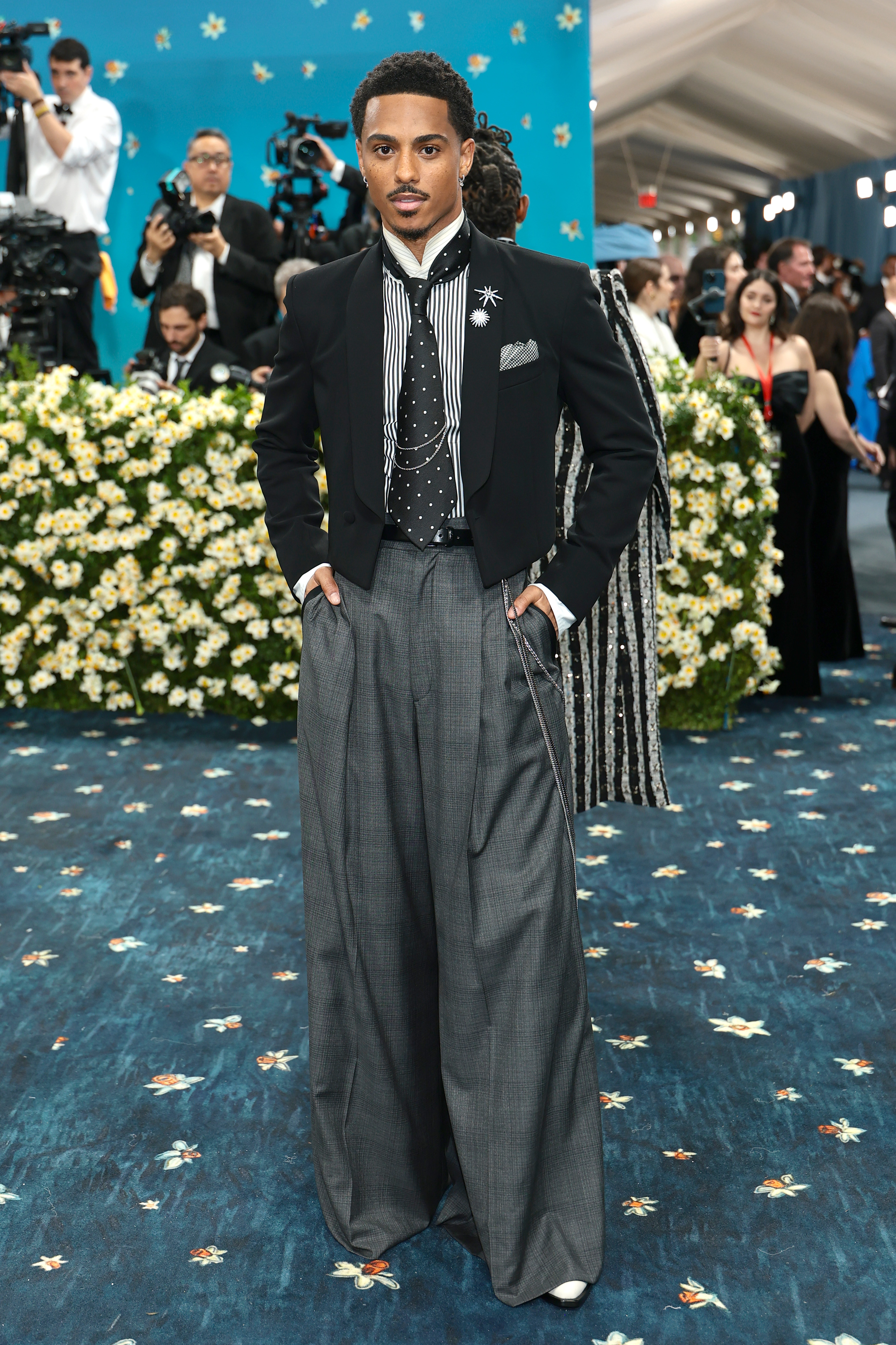 keith powers at the 2025 met gala