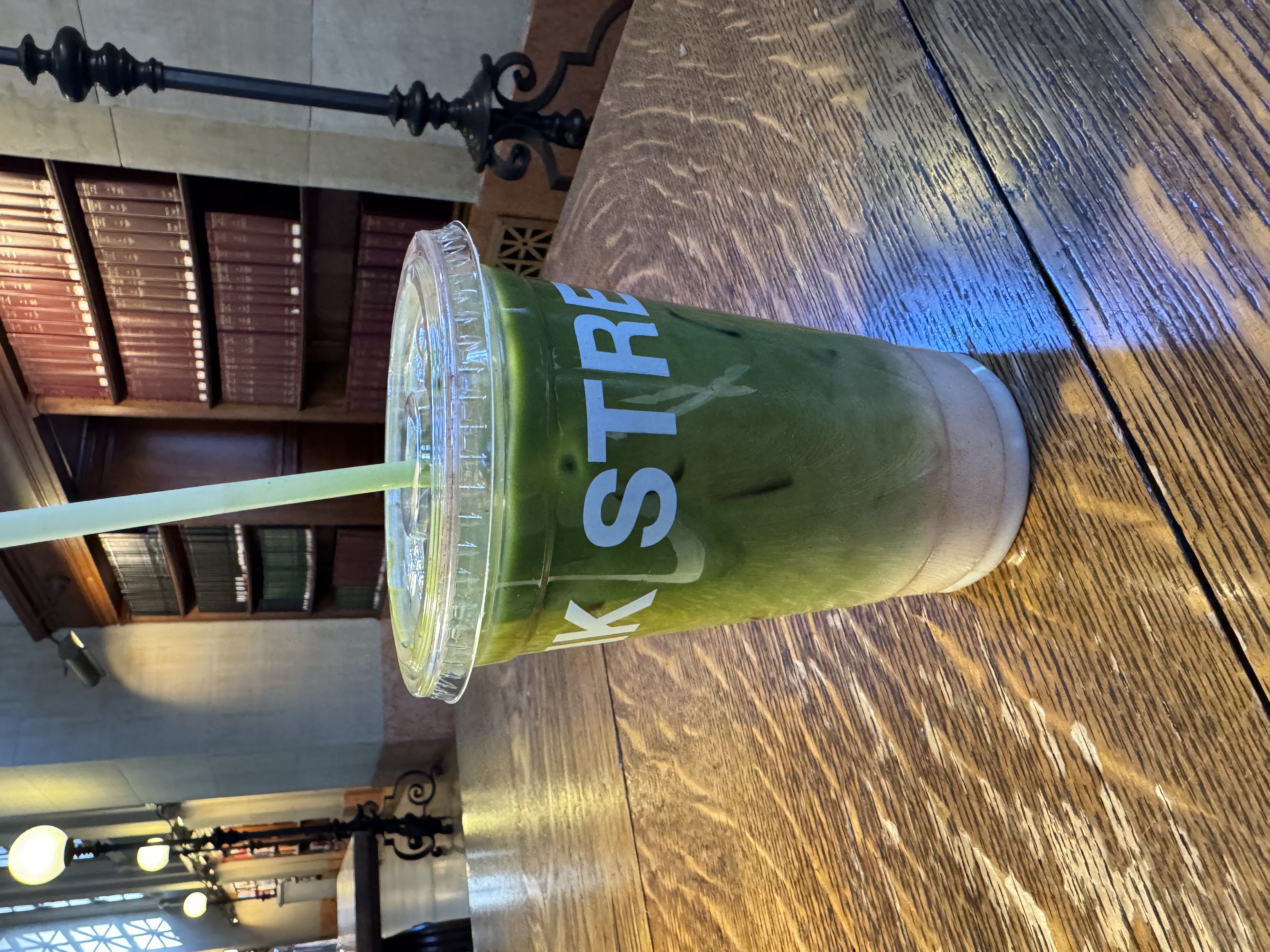 blank street mint chip matcha