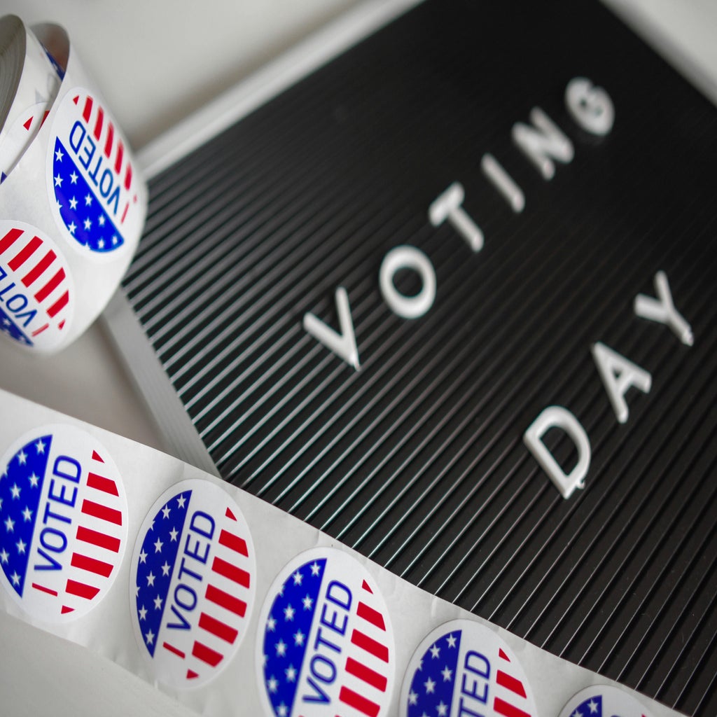 voting day stickers