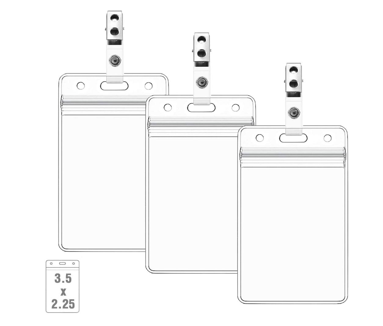 clear card tags summer internship essentials