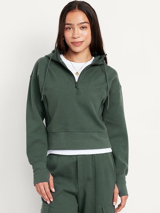 Old Navy Dynamic Fleece Half-Zip Hoodie