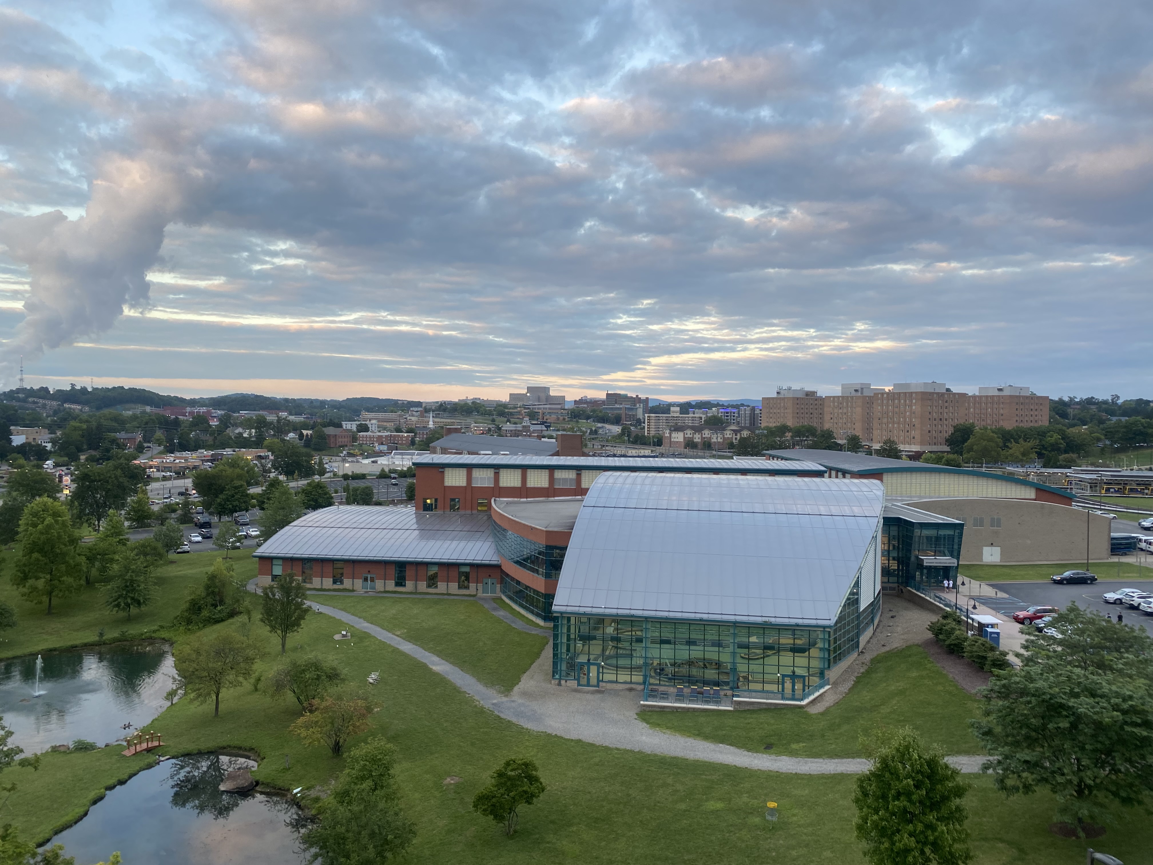 A photo taken on WVU\'s campus