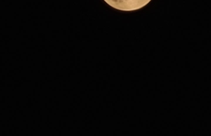 image of super moon on august 30, 2023 from east lansing