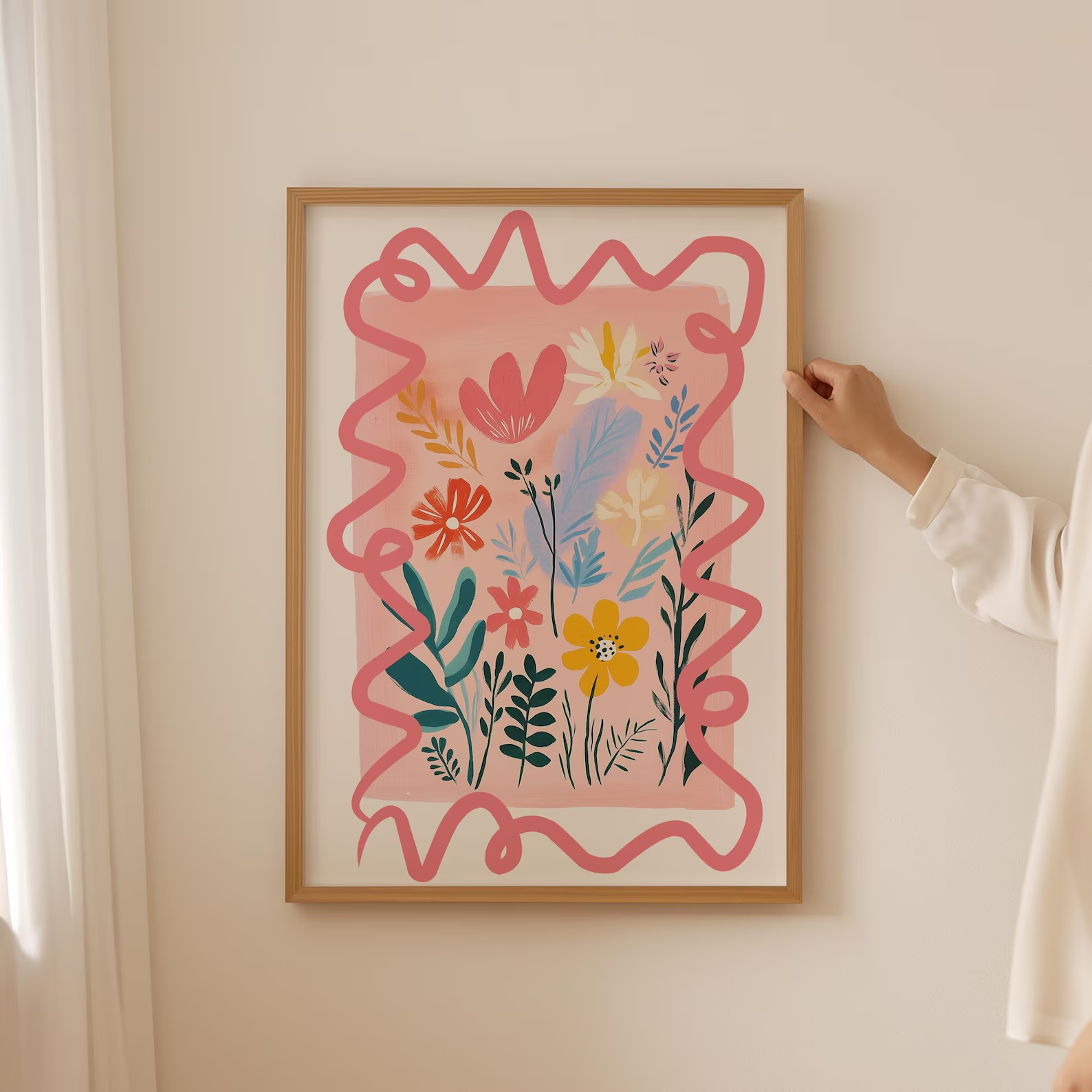 belly wall art paris apartment