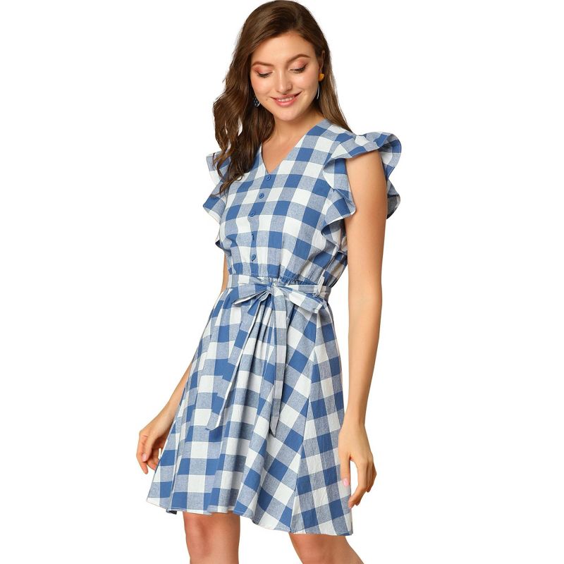 gingham dress
