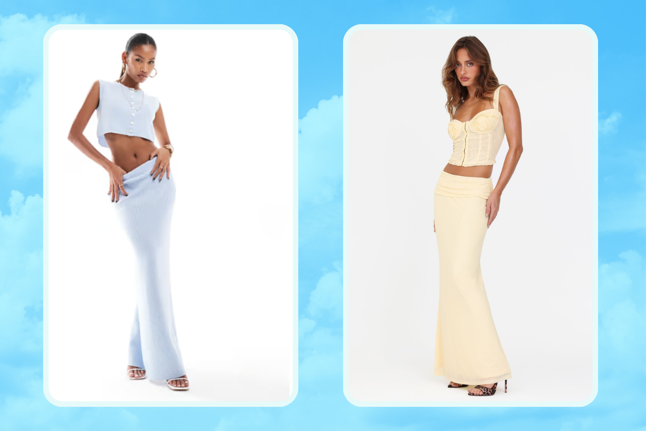 maxi skirts spring 2025