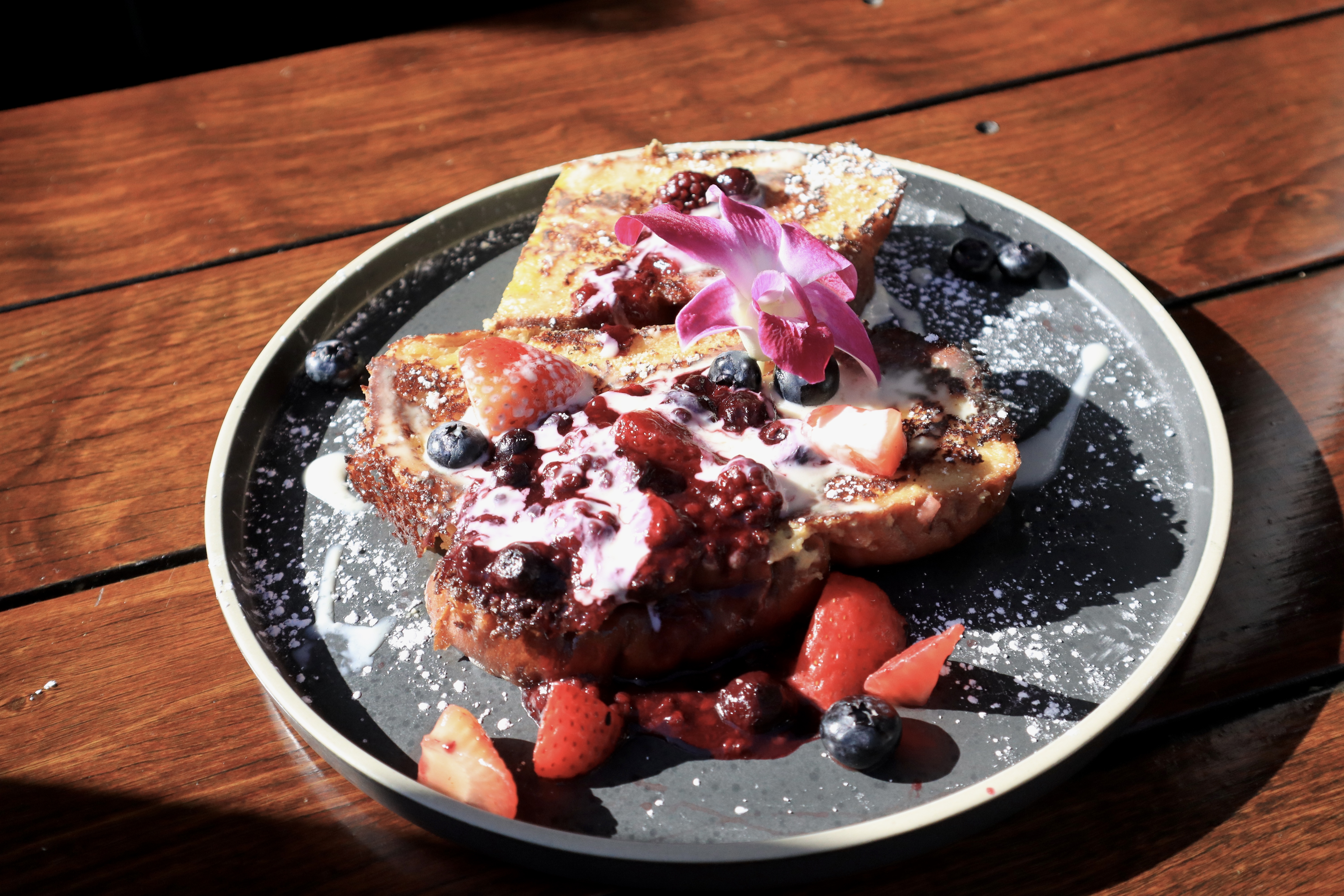 Eggy\'s tres leches french toast