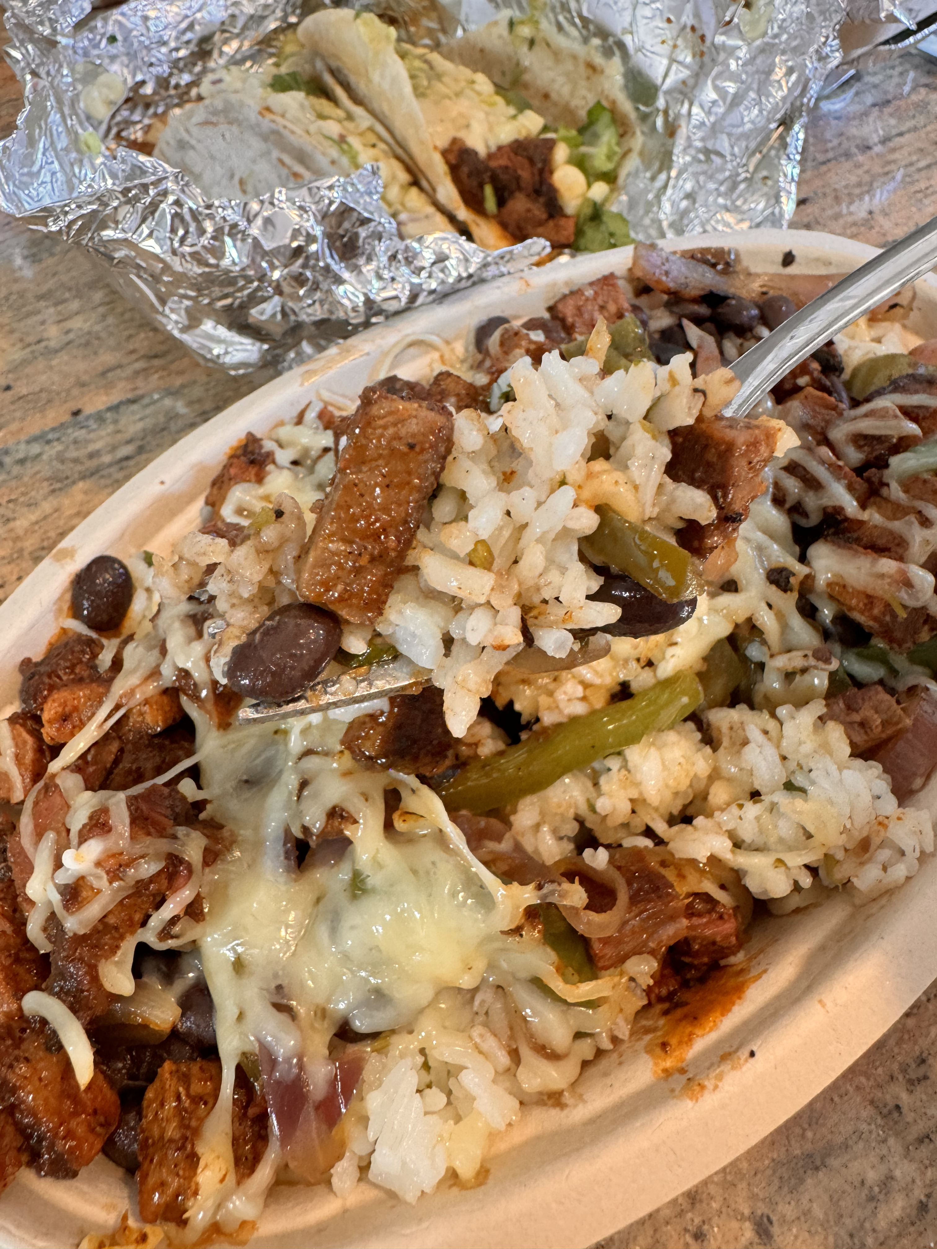 Photo of Chipotle\'s Burrito Bowl.