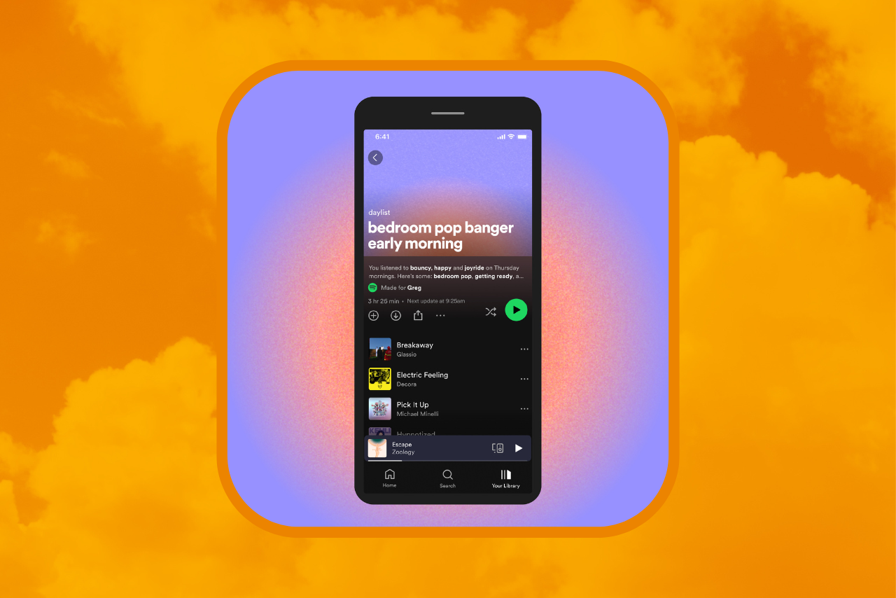 spotify daylist feature