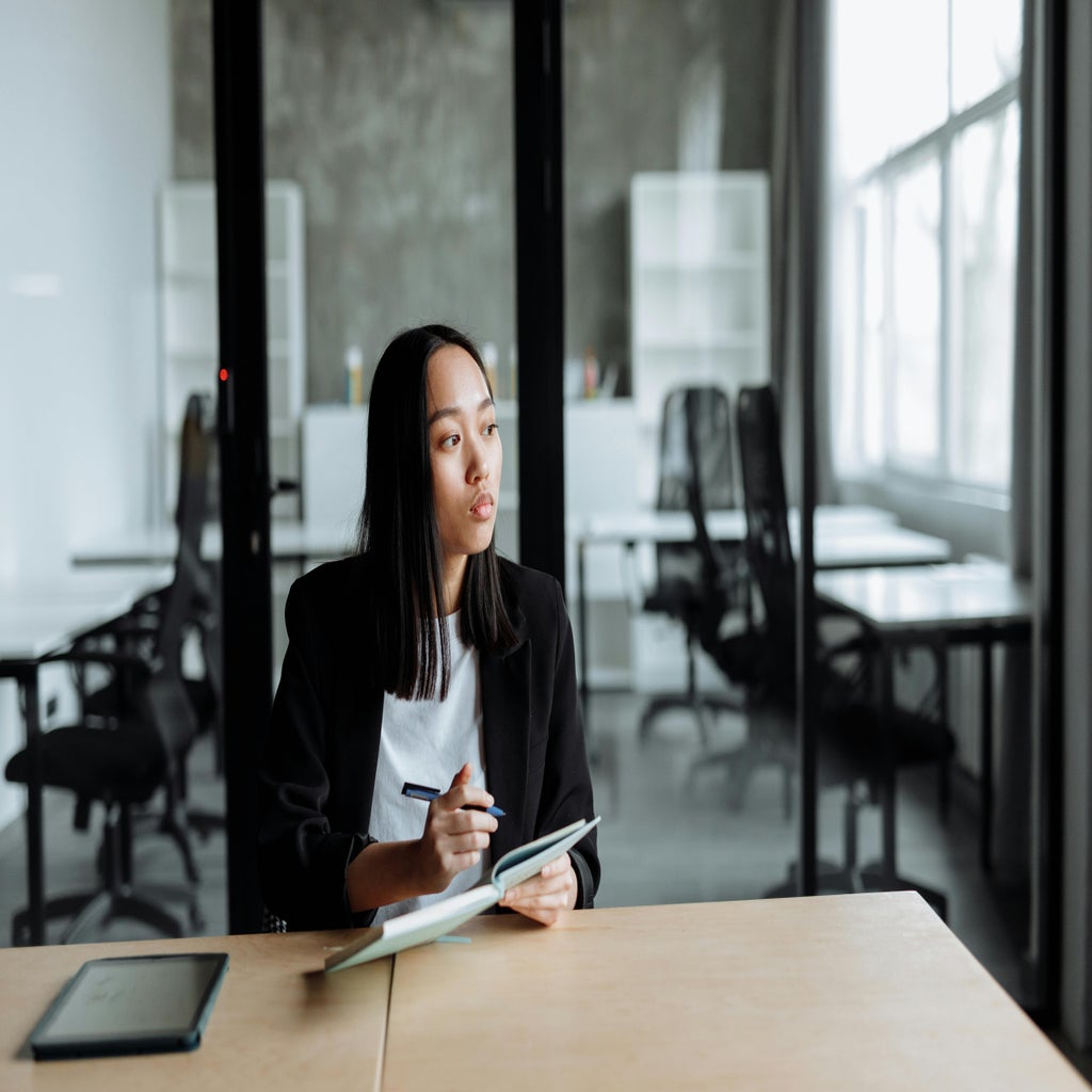 woman at work