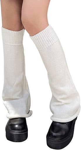 long white leg warmers blokette core outfit essentials