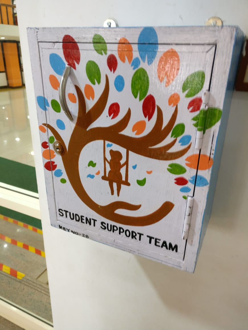 photo of the dropboxes created by student support team at manipal