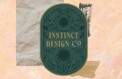 Instinct design co. logo