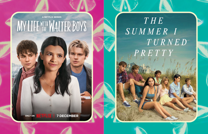 Posters of \'My Life With The Walter Boys\' and \'The Summer I Turned Pretty\'