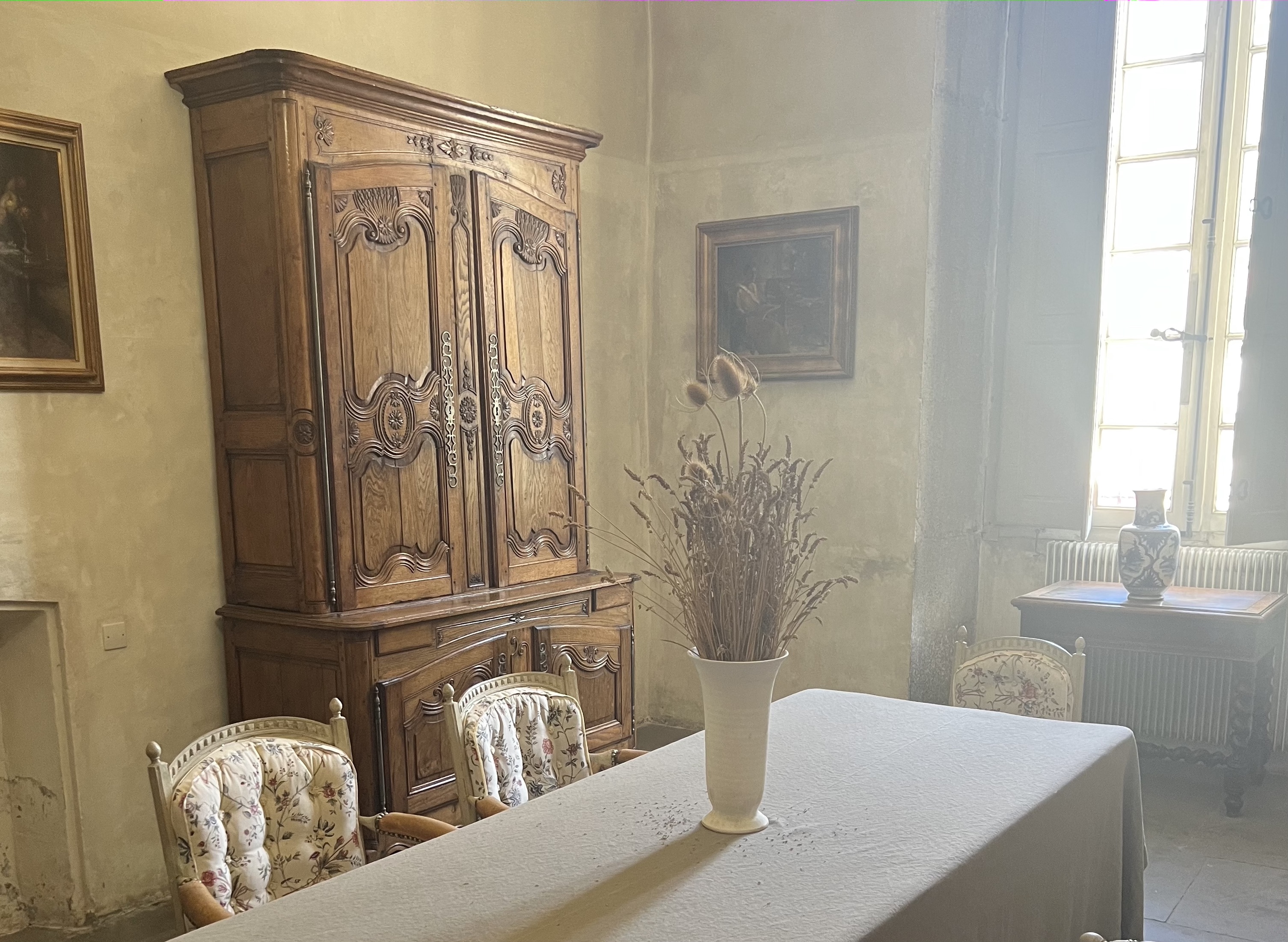 chateau de sassenage dining room