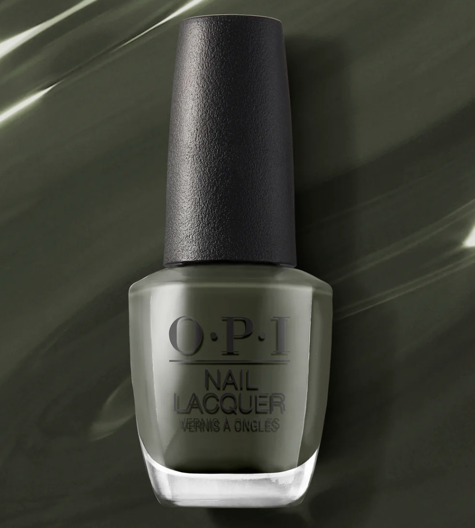OPI Nail Lacquer in Things I’ve Seen in Aber-Green
