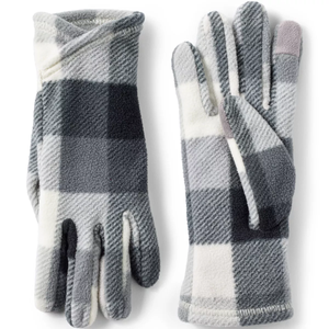 Lands\' End Women\'s EZ Touch Screen Fleece Winter gloves