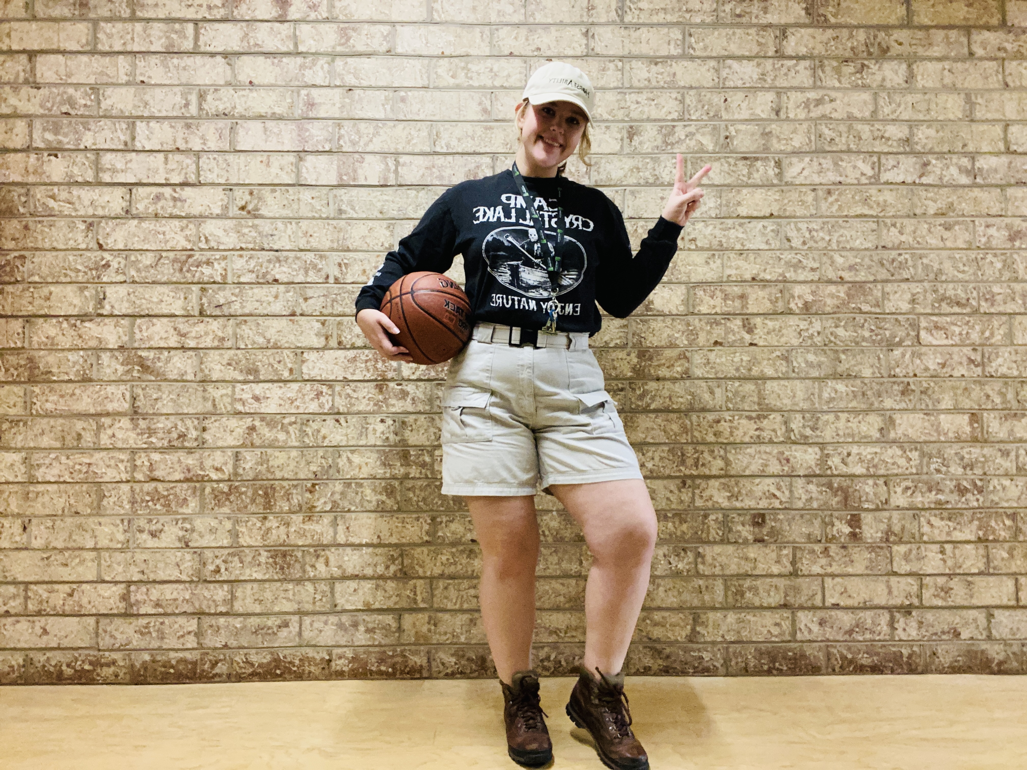 my costume for a camp counselor