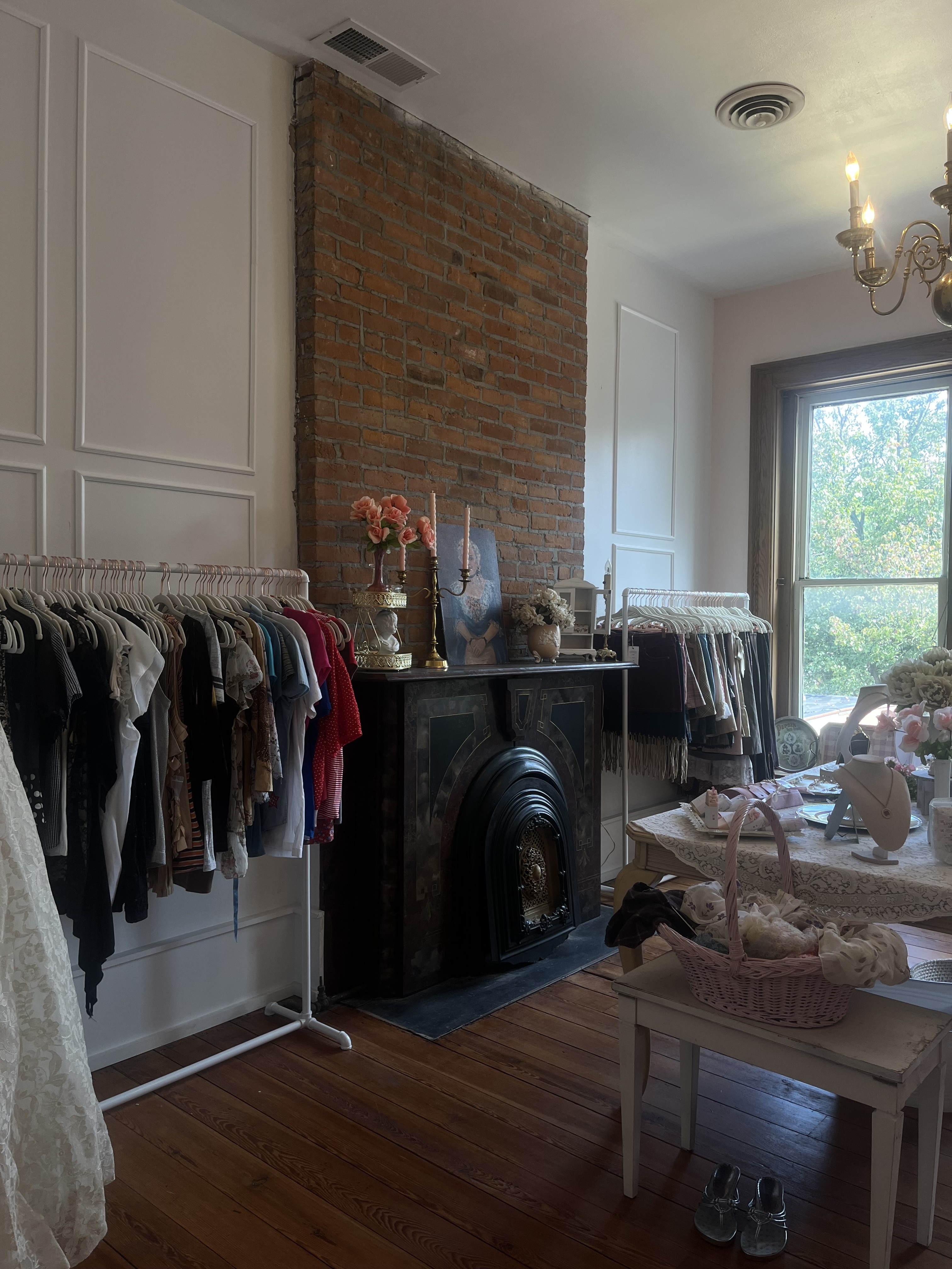 Vintage store by campus