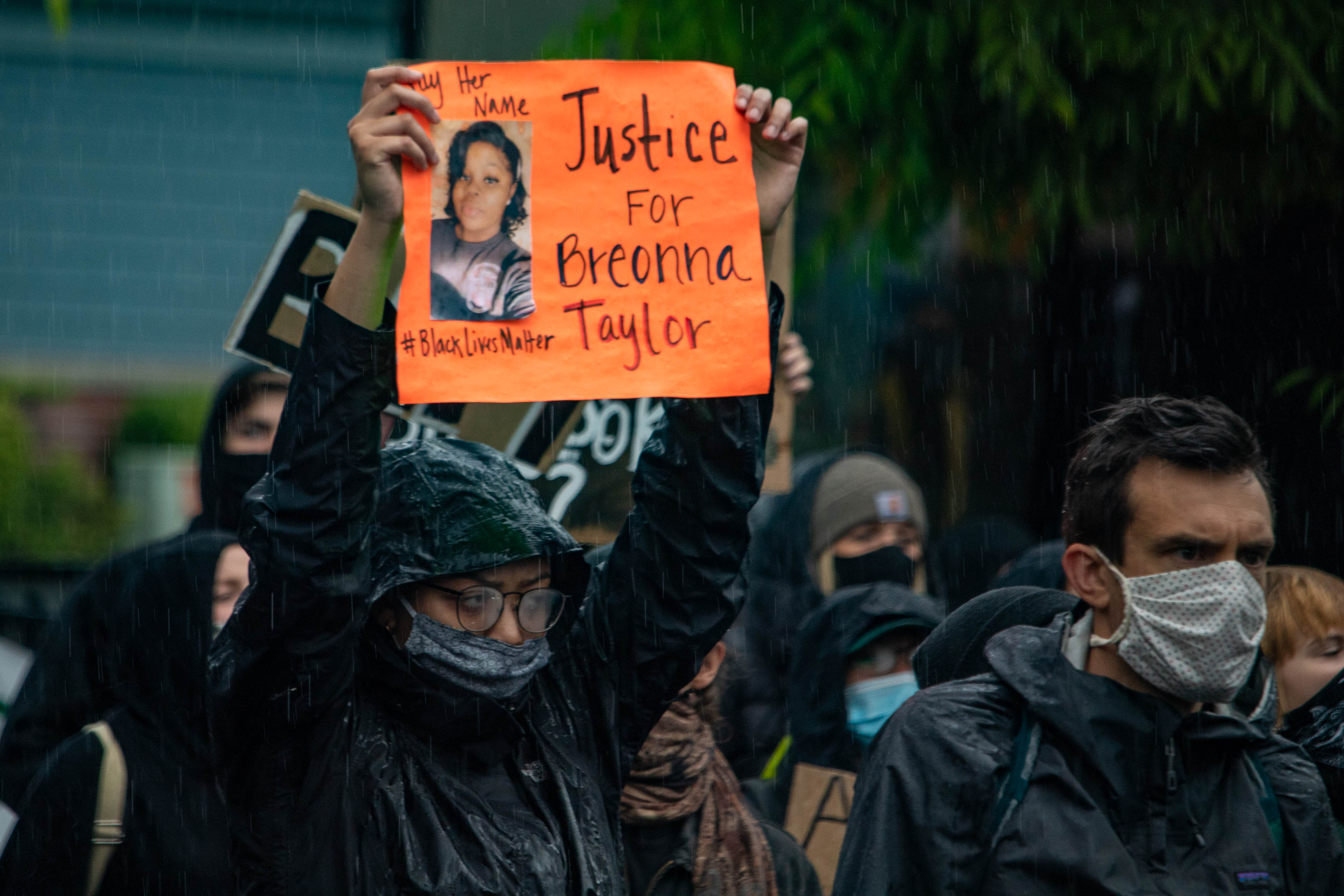 Justice for breonna taylor protest sign