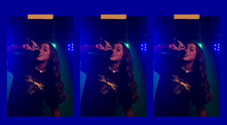 photo of Tate McRae that I took, taken at her toronto show in 2020.