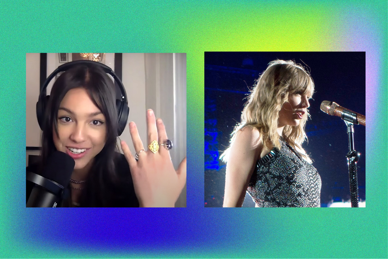 olivia rodrigo taylor swift ring