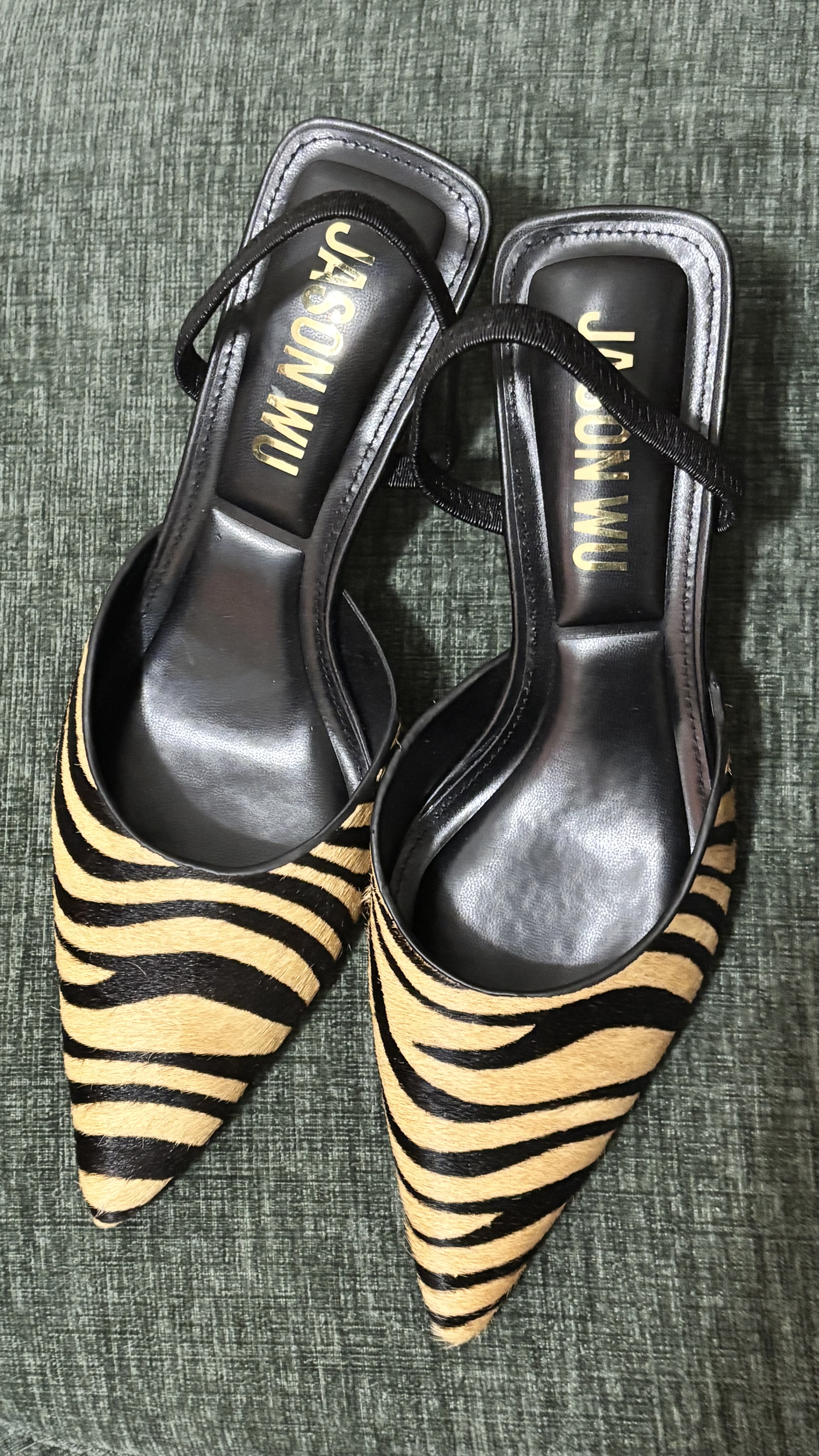 Tiger print Heels