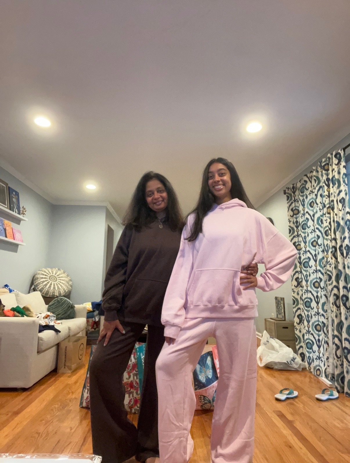 My mom and my twin