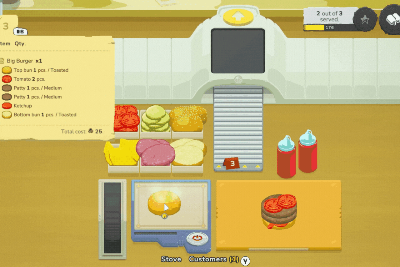 restaurant sims games