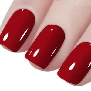 vishine red nails