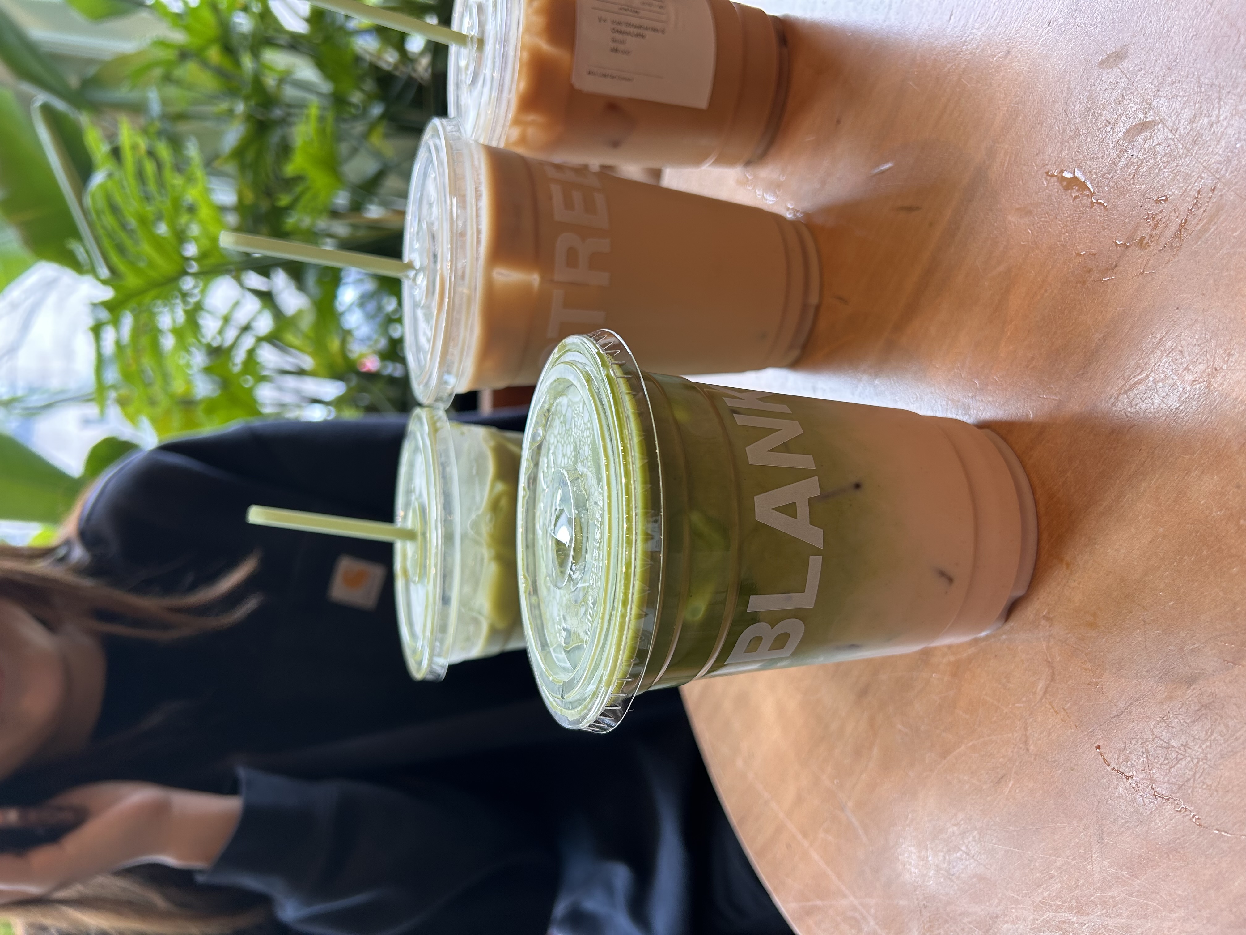 blank street blueberry matcha