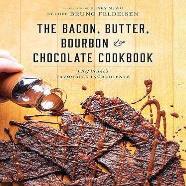 cookbook cover from amazon with chocolate drizzle