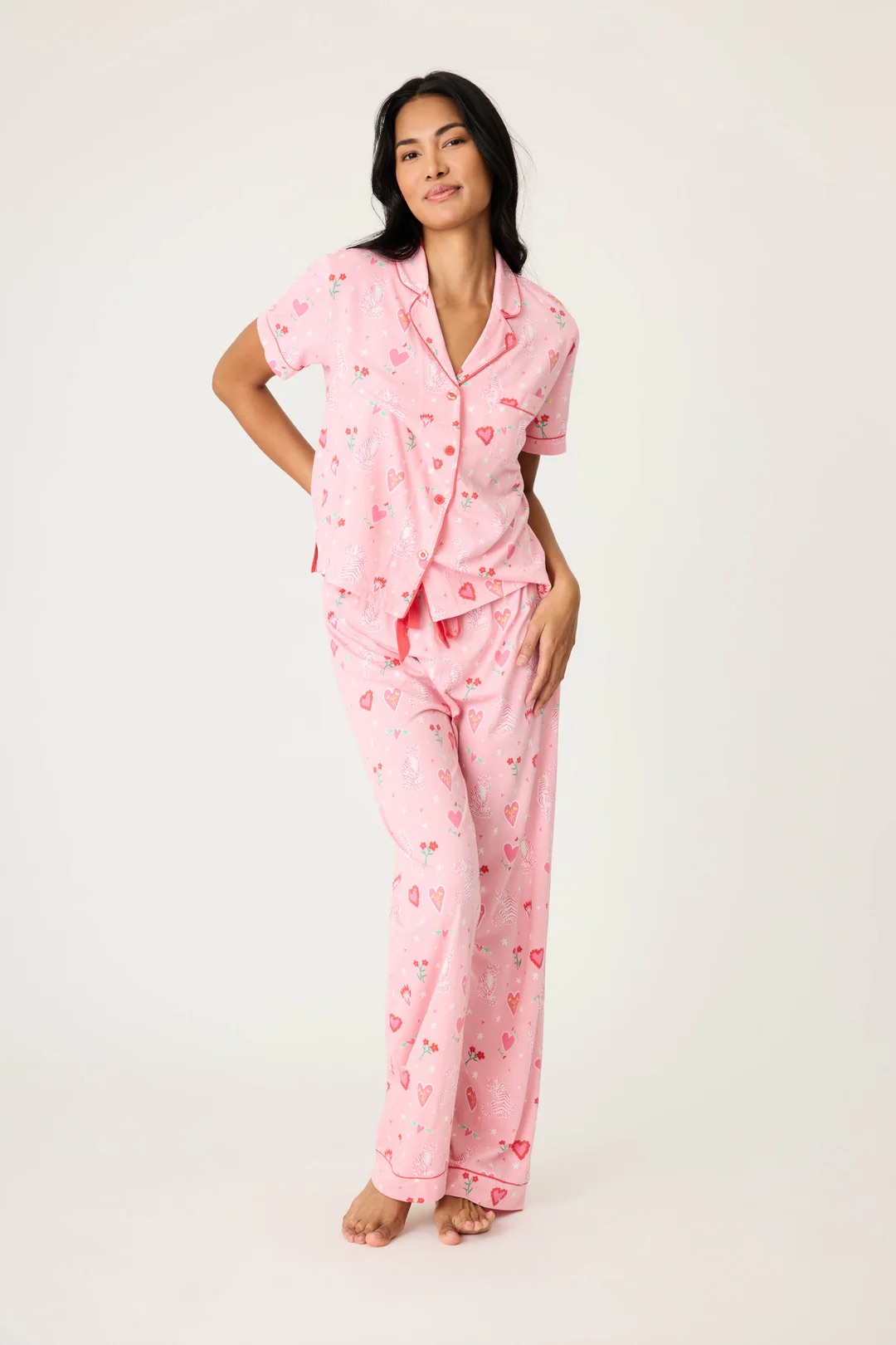 P.J Salvage Whimsy Tiger PJ Set