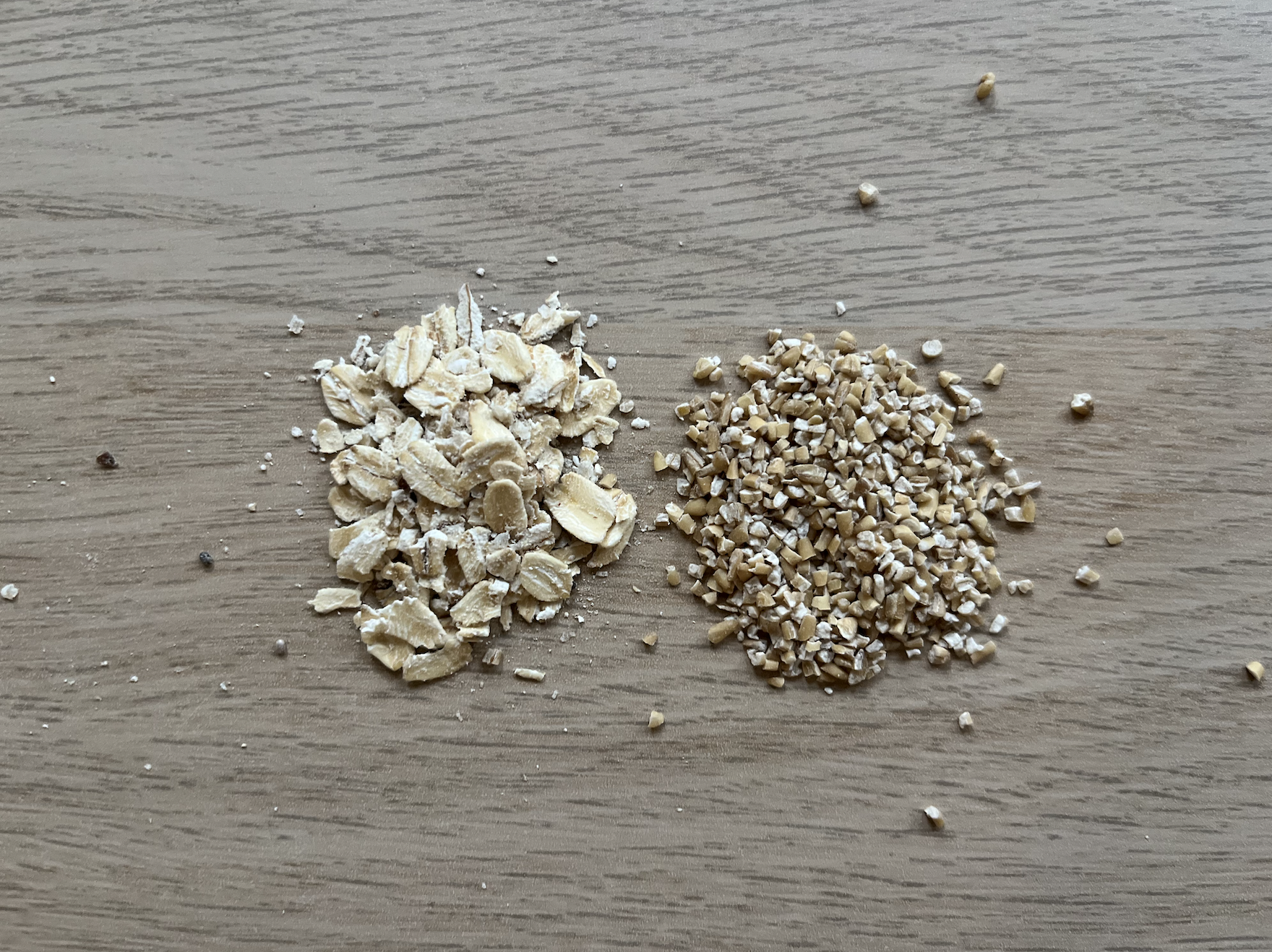 Rolled vs Steel cut Oats