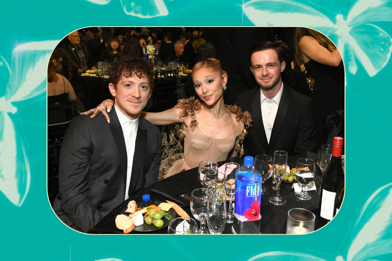 Ethan Slater and Ariana Grande at The 30th Critics Choice Awards