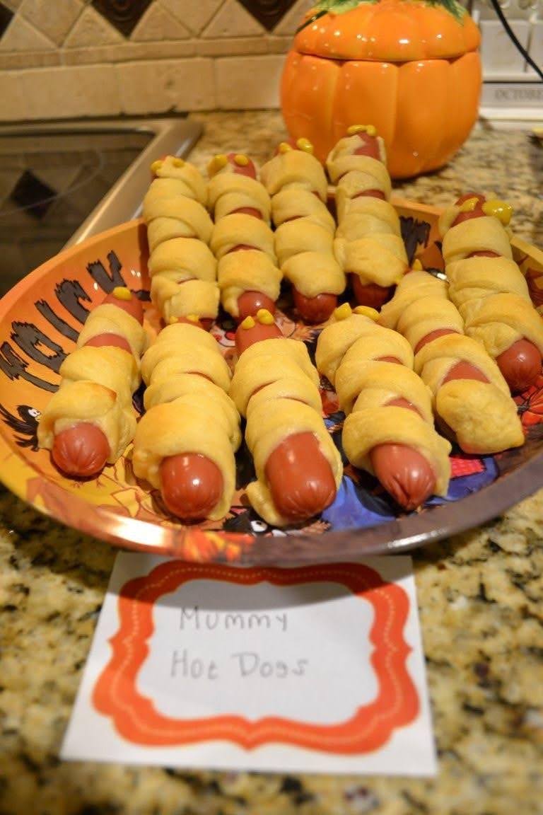 Mummy Hot Dogs