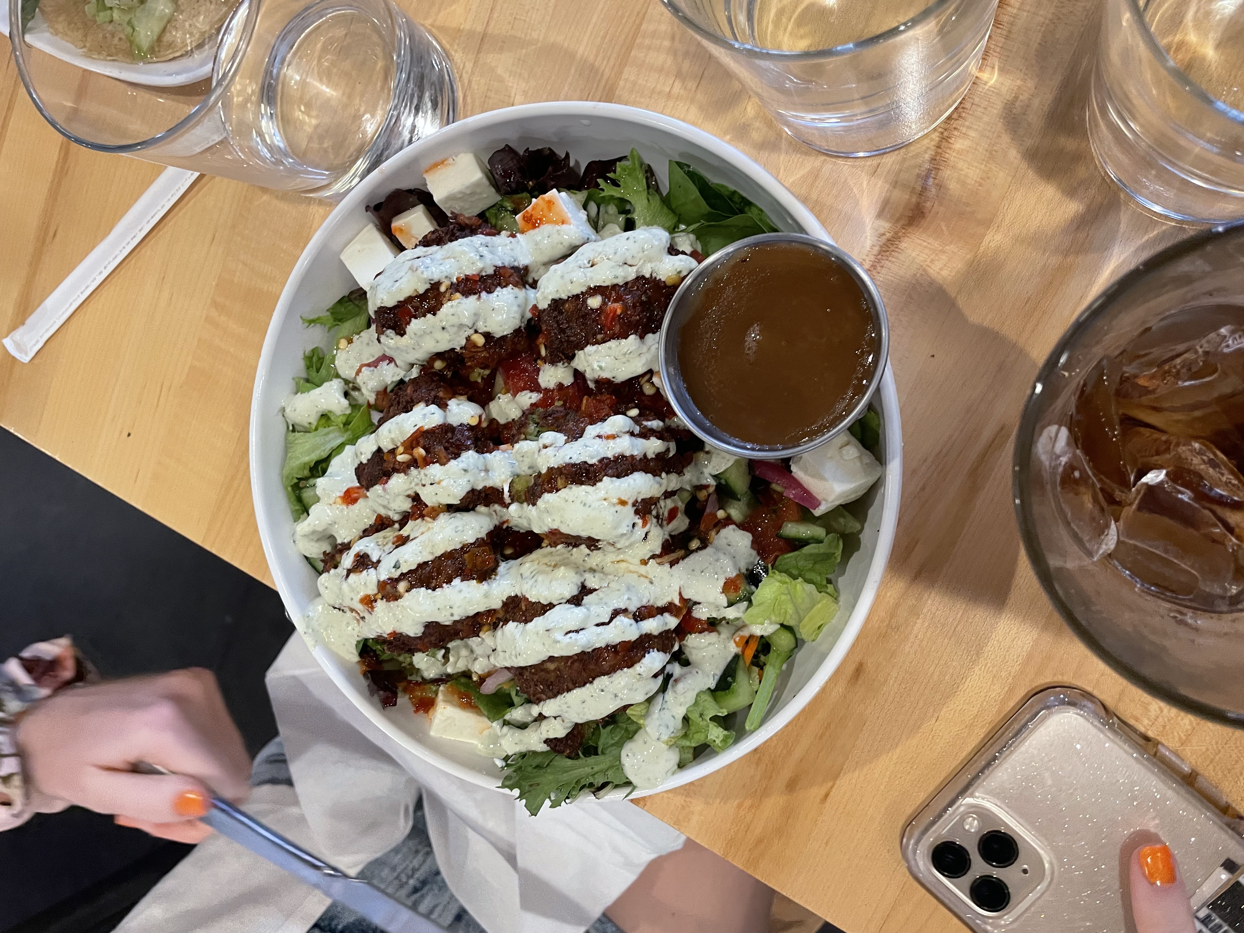 Stacked and Folded Food Pic #2