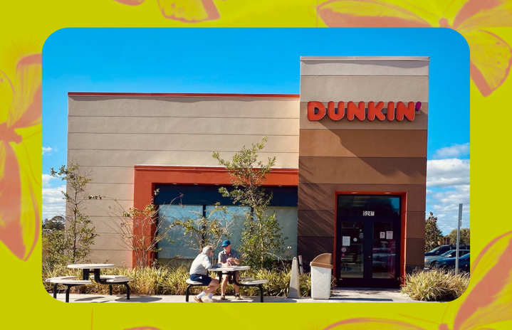 dunkin\' donuts storefront