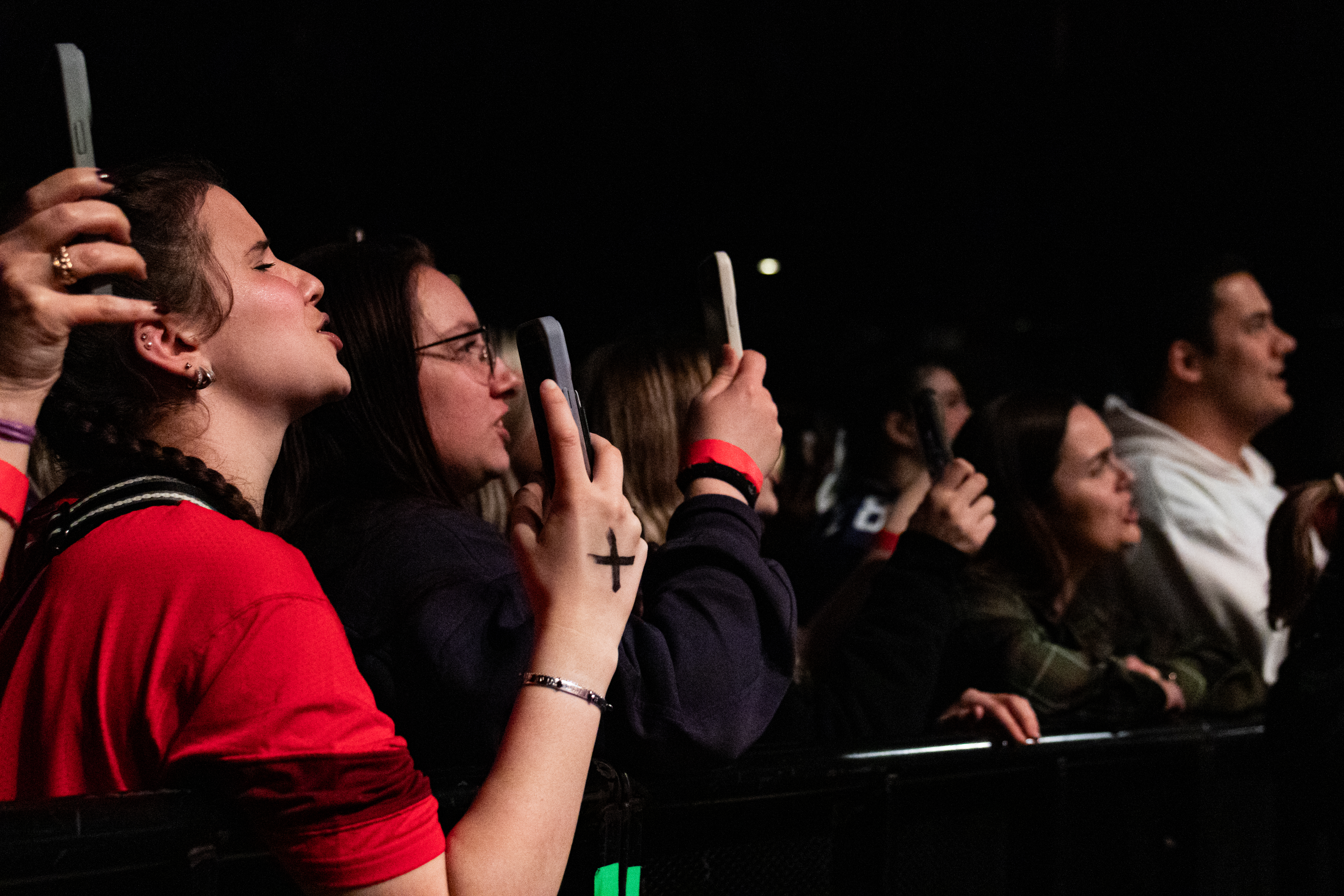 Lauren Spencer Smith performing at her concert in Boston, MA on 2/21/2026
