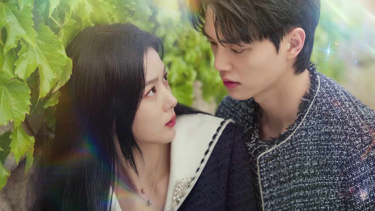 man and woman with dark hair