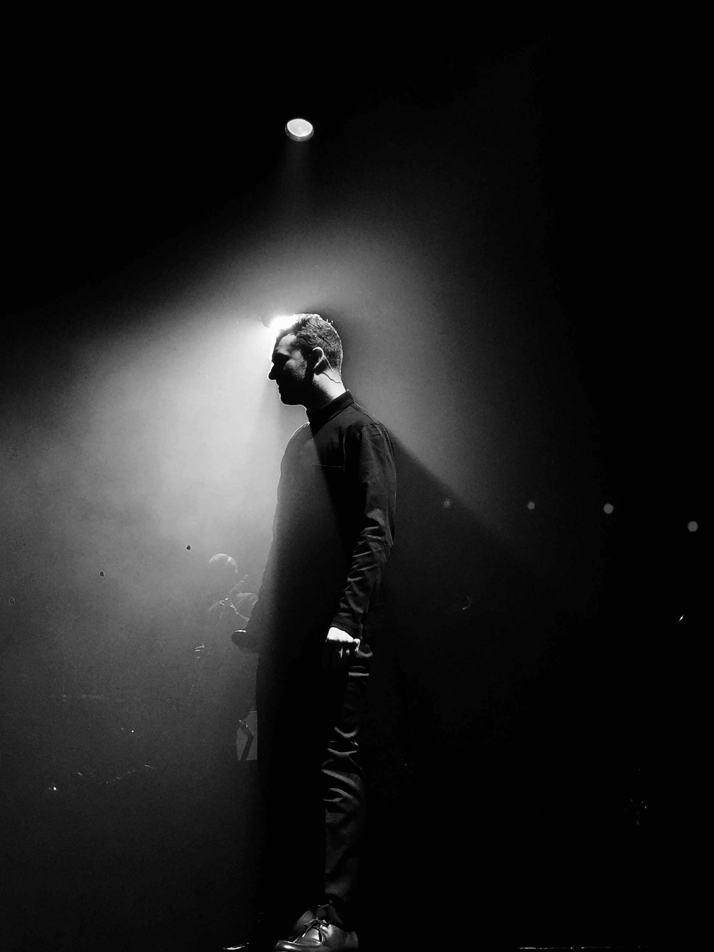 grayscale picture of a male figure by Unsplash?width=698&height=466&fit=crop&auto=webp&dpr=4