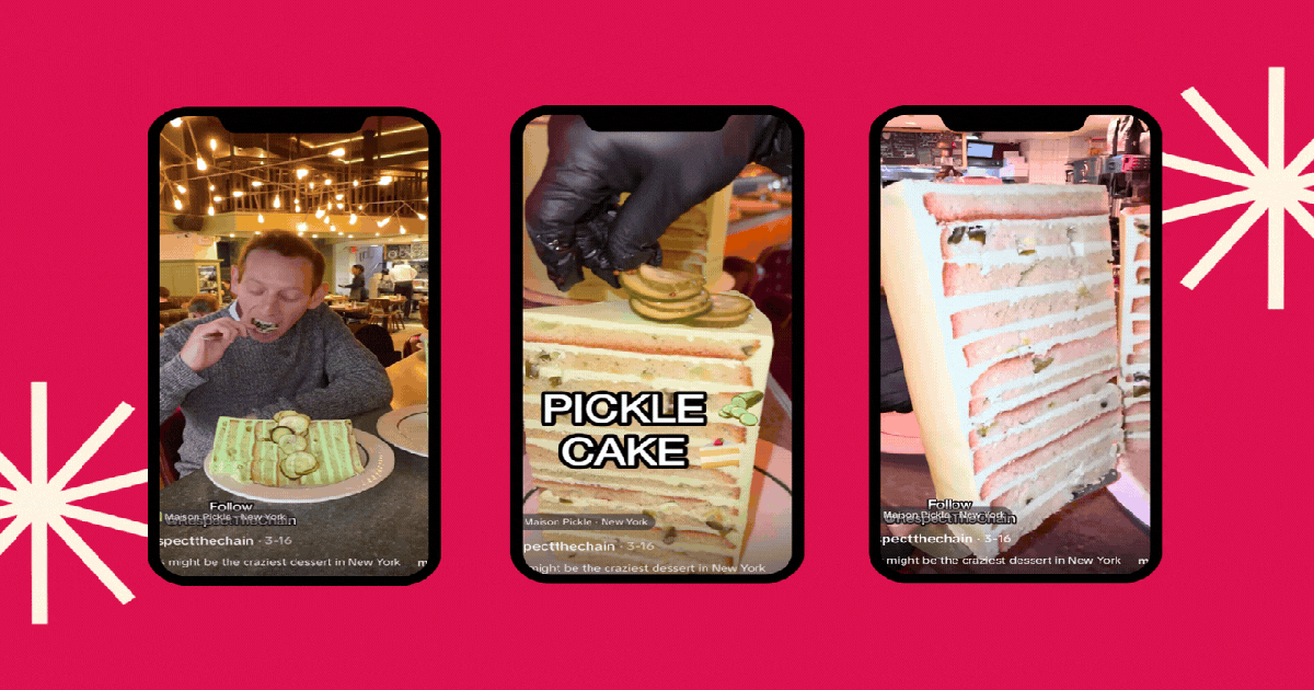 This Restaurant In NYC Has A 24-Layer Pickle Cake On The Menu