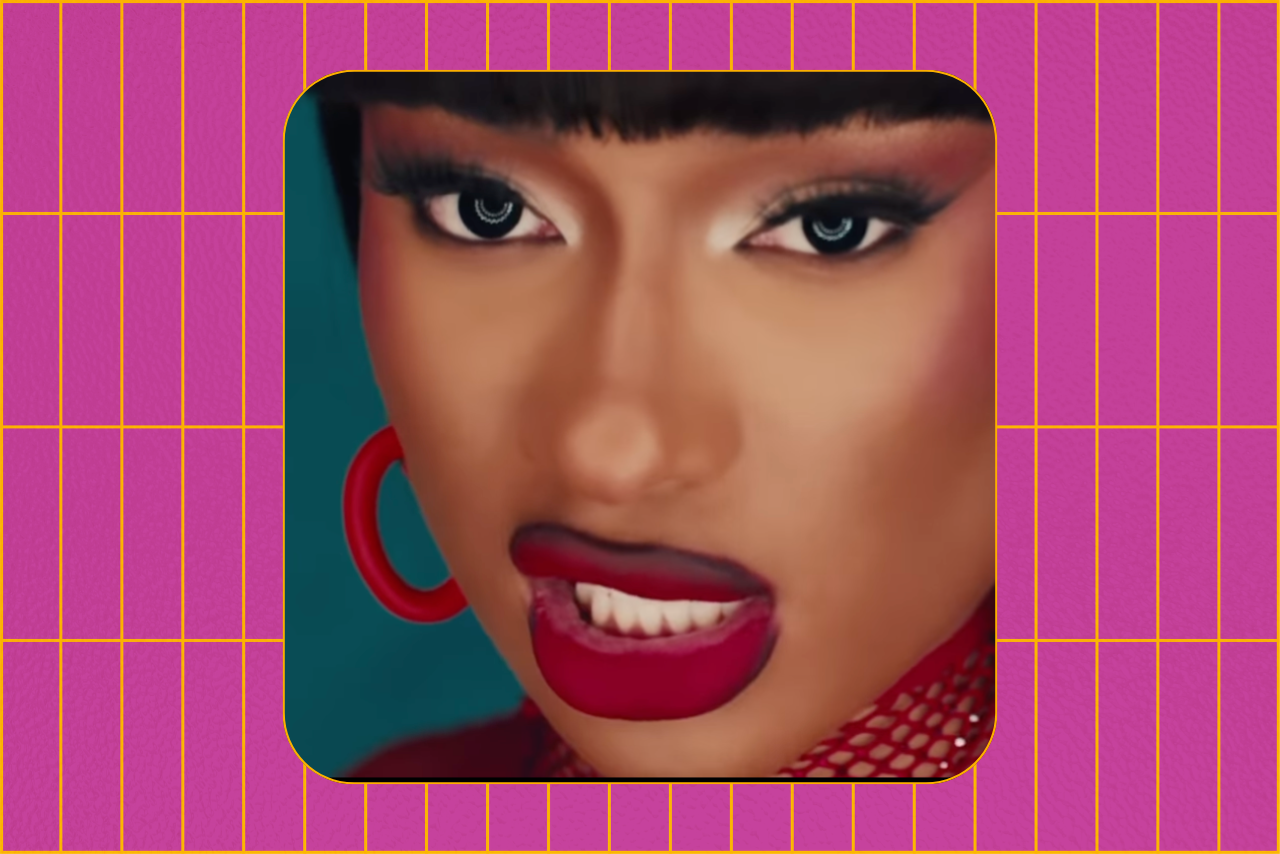 Megan Thee Stallion in her \"Hiss\" music video