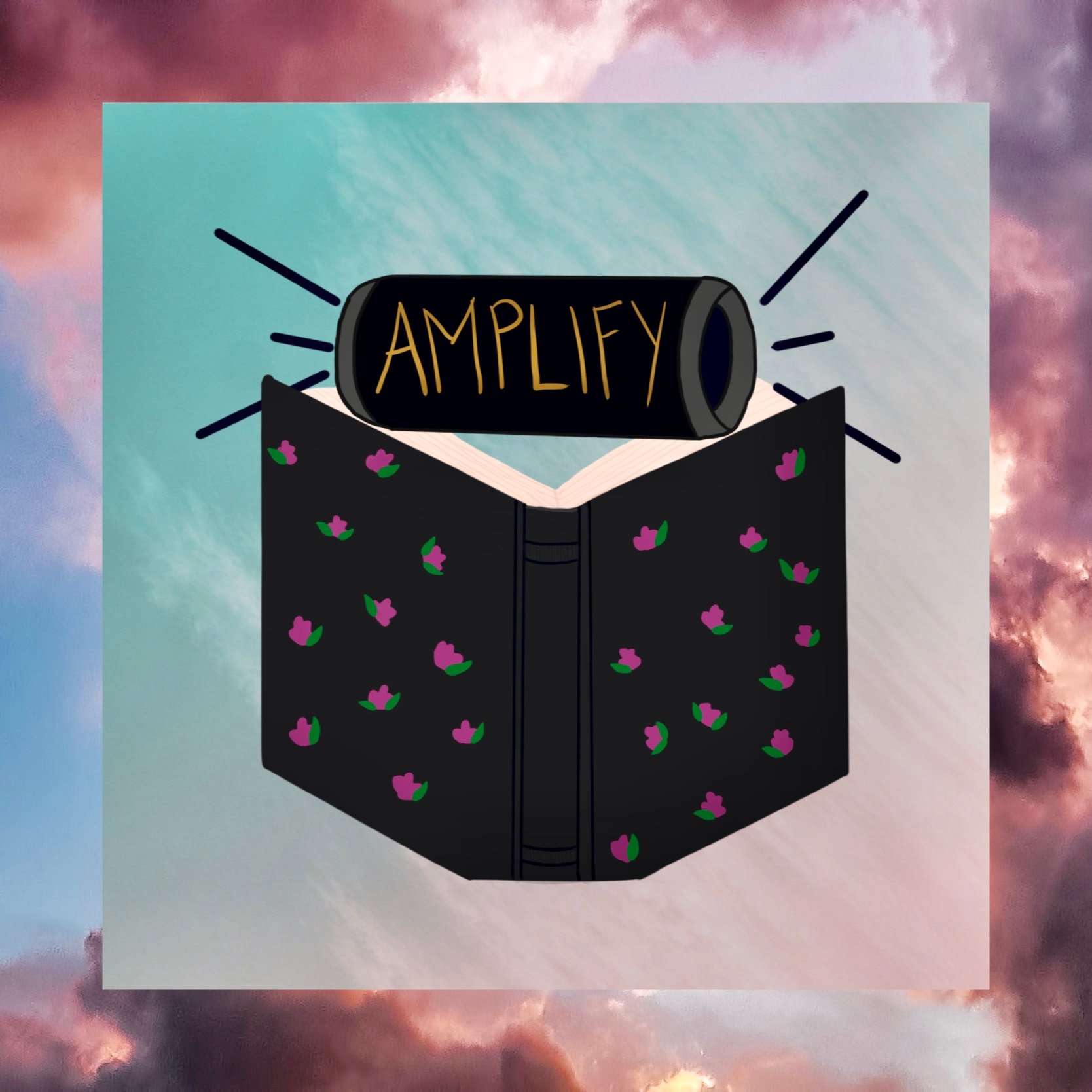 A book and a speaker