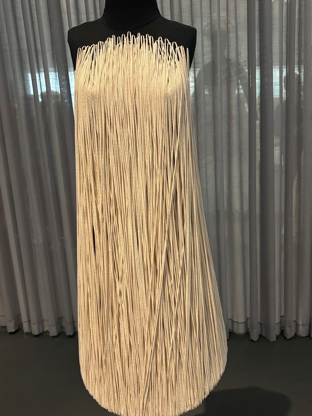 dress at MASP in the exhibition \